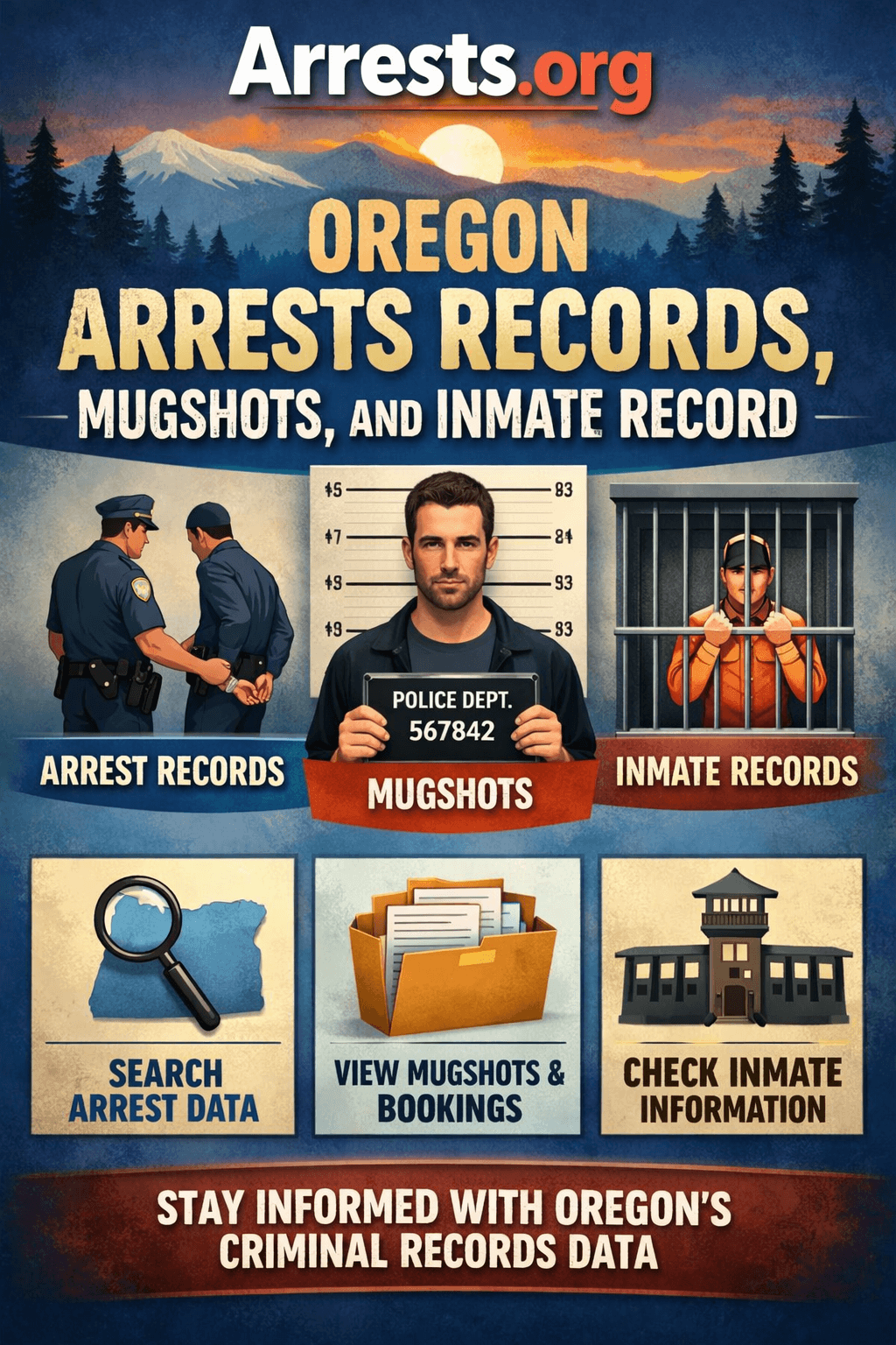 Arrests.org Oregon