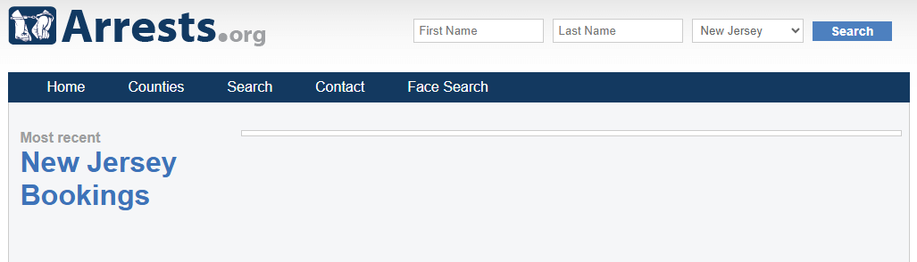 Arrests.org New Jersey 