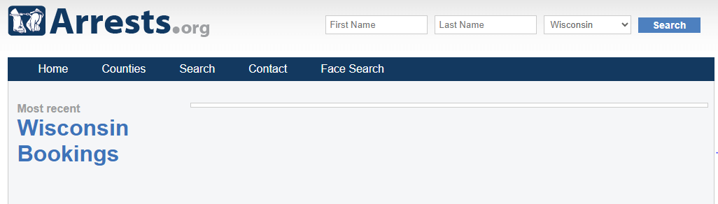 Arrests.org Wisconsin