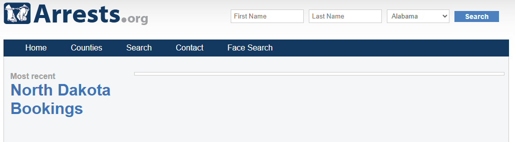 Arrests.org North Dakota