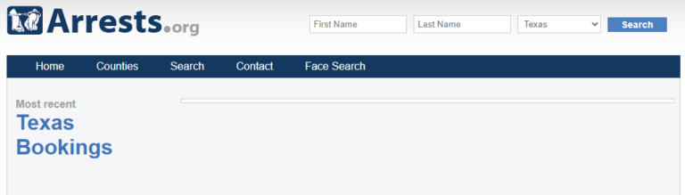 Arrests.org Texas