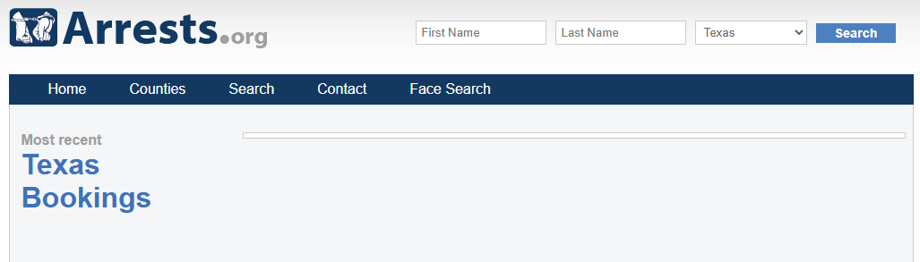 Arrests.org Texas