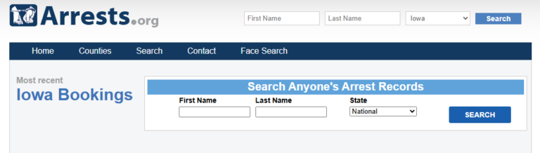 Arrests.org Iowa
