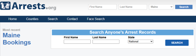 Arrests.org Maine