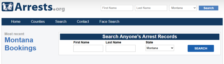Arrests.org Montana