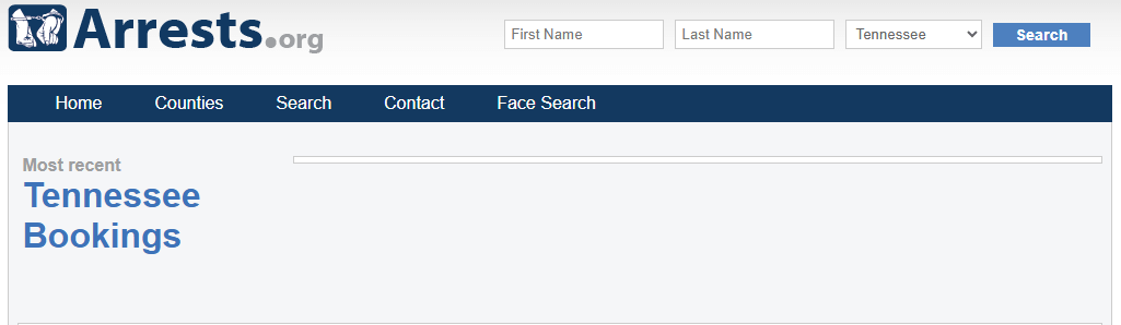 Arrests.org Tennessee