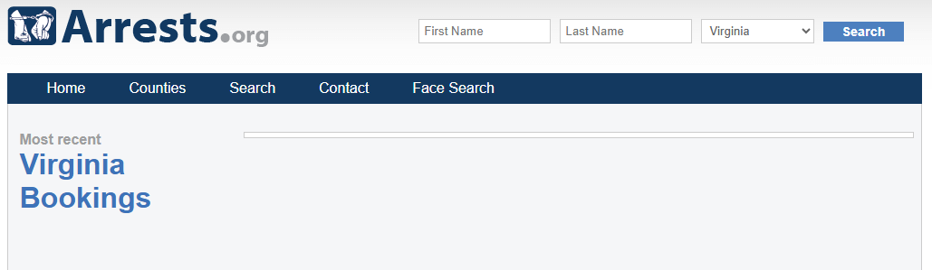 Arrests.org Virginia